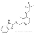 1H-Benzimidazole, 2 - [[[3-methyl-4- (2,2,2-trifluoroethoxy) -2-pyridinyl] methyl] thio] - CAS 103577-40-8